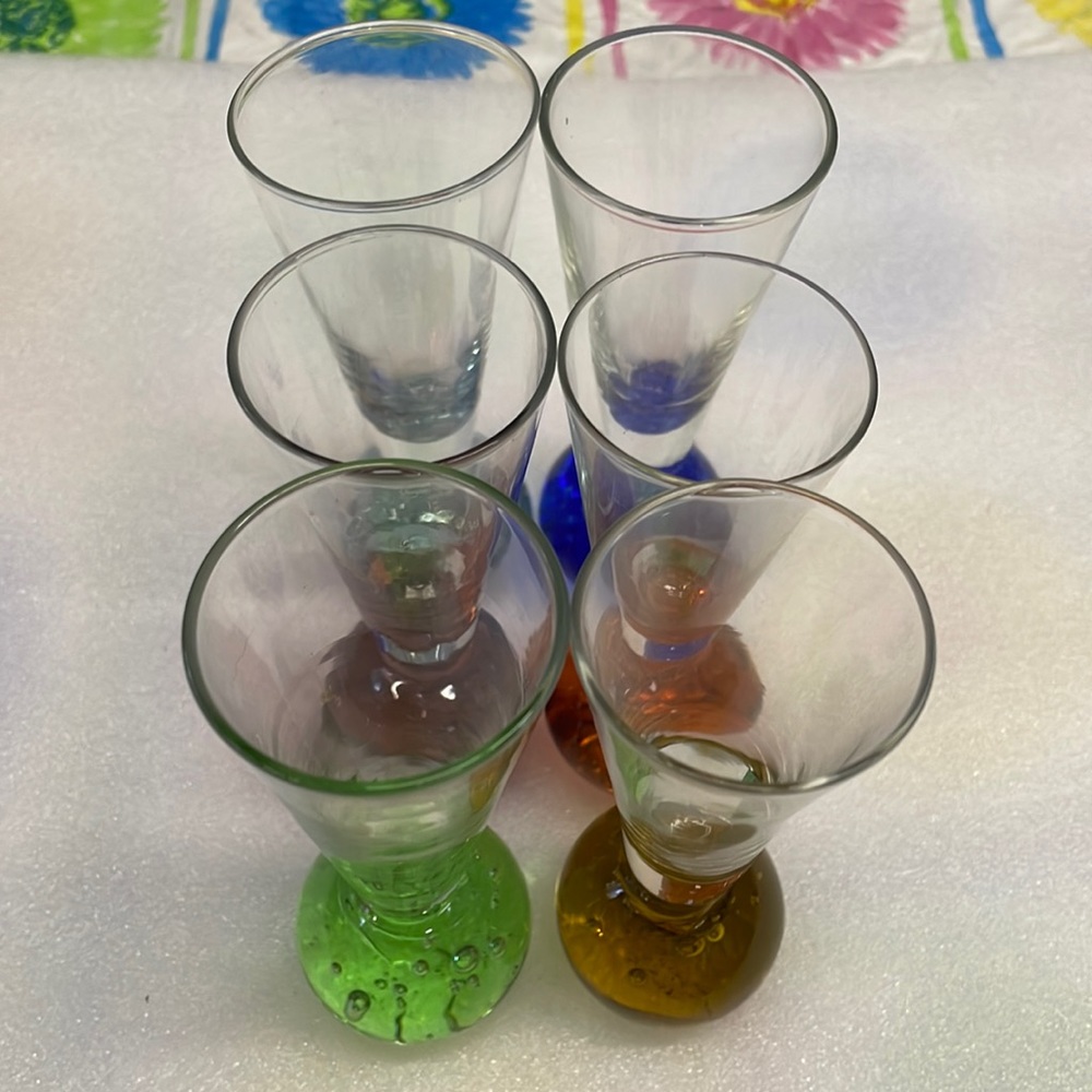 6 Shot glasses from Egypt
